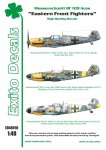 EXITO DECALS ED48010 - 1:48 Eastern Front Fighters