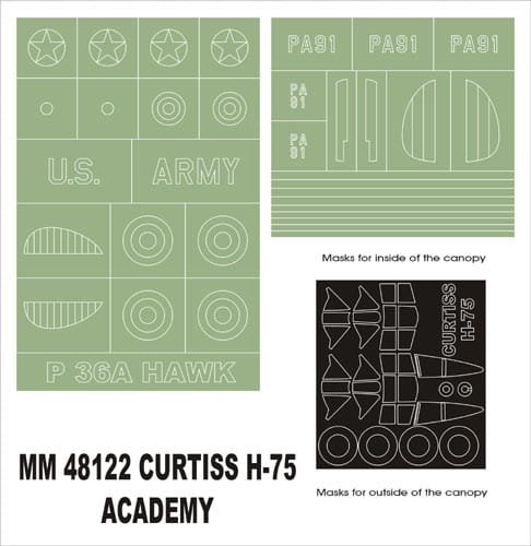Go to product MONTEX MM48122 - 1:48 Curtiss H-75