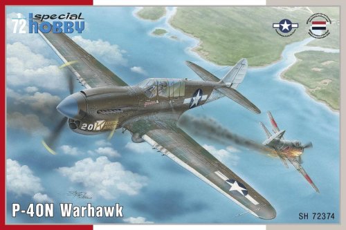 Go to product SPECIAL HOBBY 72374 - 1:72 P-40N Warhawk