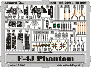 EDUARD SS209 - 1:72 F-4J