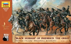 ZVEZDA 8079 - 1:72 Black Hussars of Frederick II