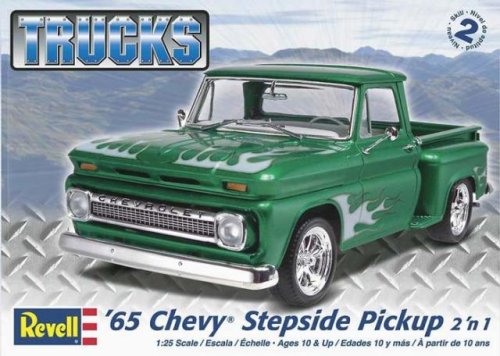 Go to product REVELL-MONOGRAM 7210 - 1:25 1965 Chevy Stepside Pickup