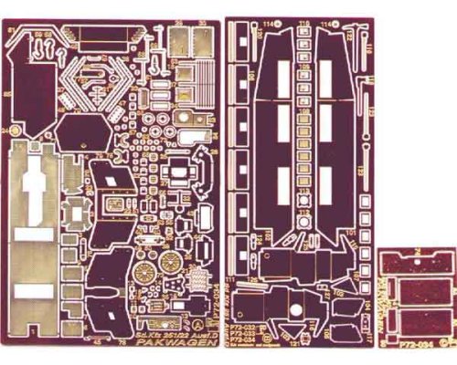 Go to product PART P72034 - 1:72 Sd.Kfz. 251/22 Pakwagen