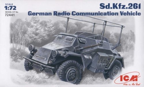 Go to product ICM 72441 - 1:72 Sd.Kfz.261, German Radio Communication Vehicle