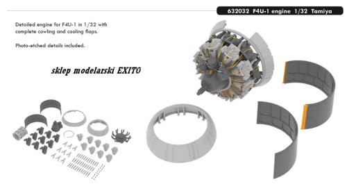 Go to product EDUARD 632032 - 1:32 F4U-1 engine
