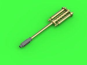 MASTER AM-32-092 - 1:32 AH-64 Apache cannon barrels M230 30mm, Pitot tubes and antenna