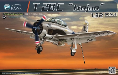 Go to product KITTY HAWK 32015 - 1:32 T-28C Trojan