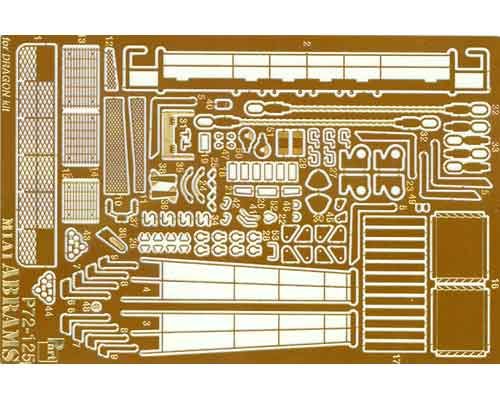 Go to product PART P72125 - 1:72 M1A1 Abrams