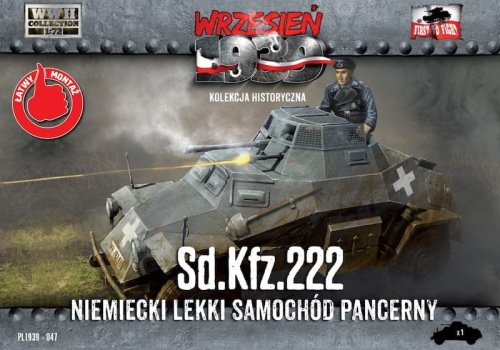 Go to product FIRST TO FIGHT 047 -  Wrzesień 1939 - 1:72 Sd.Kfz.222