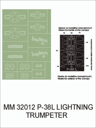Go to product MONTEX MM32012 - 1:32 P-38 L Lightning