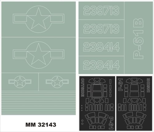Go to product MONTEX MM32143 - 1:32 P-61 Black Widow