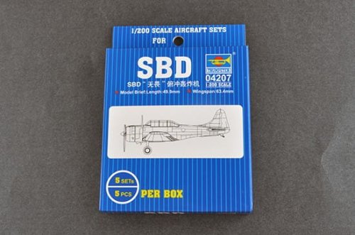 Go to product TRUMPETER 04207 - 1:200 SBD Dauntless