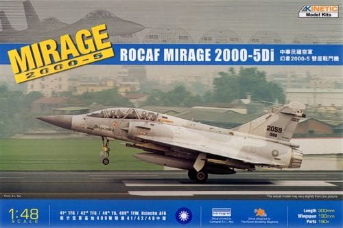 Go to product KINETIC 48037 - 1:48 ROCAF Mirage 2000-5Di