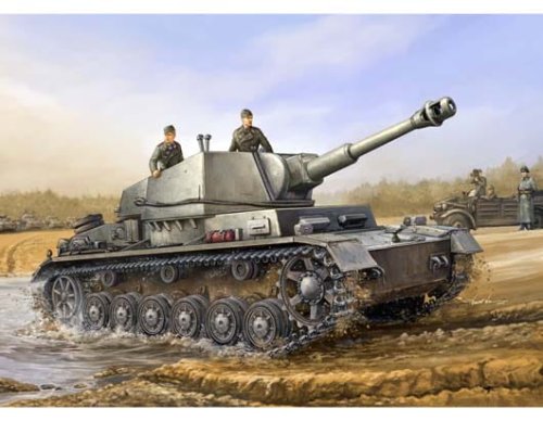 Go to product TRUMPETER 00374 - 1:35 Geschutzwagen IVb Fur 10.5cm le FH 18/1(sf)