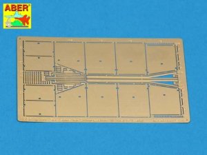 ABER 72A11 - 1:72 Side skirts for Sturmgeschutz III (Early model)