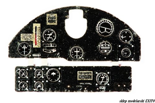 Go to product YAHU YMA4822 - 1:48 PZL P-23 Karaś - Instrument Panel