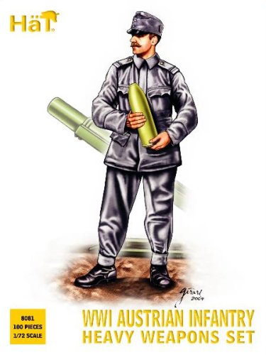 Go to product HAT 8081 - 1:72 WWI Austrian Infantry Heavy Weapons Set