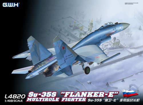 Go to product GREAT WALL HOBBY 4820 - 1:48 Su-35S Flanker-E Multirole Fighter
