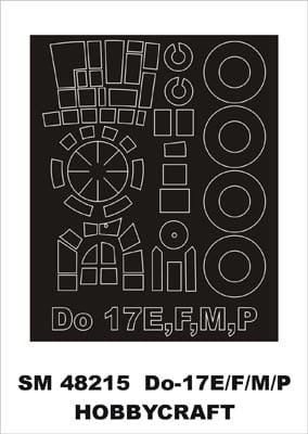 Go to product MONTEX SM48215 - 1:48 Do-17E/F/M/P