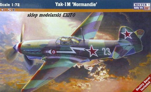 Go to product MISTERCRAFT B19 - 1:72 Yakovlev Yak-1 M Normandie