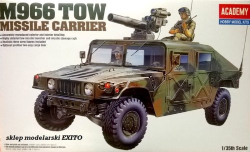 Go to product ACADEMY 13250 - 1:35  M-966 Hummer TOW Missile carrier