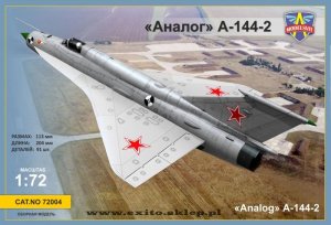 MODELSVIT 72004 - 1:72 MiG-21I-2  Analog A-144-2