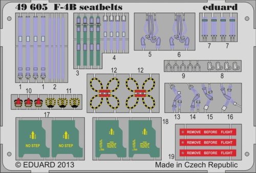 Go to product EDUARD 49605 - 1:48 F-4B seatbelts