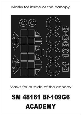 Go to product MONTEX SM48161 - 1:48 Messerschmitt Bf-109 G6