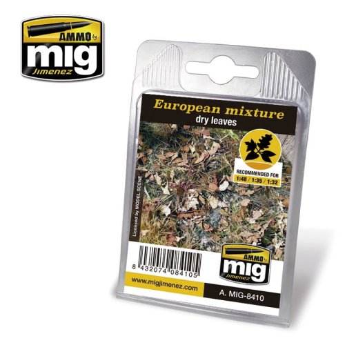 Go to product AMMO MIG 8410 - European Mixture Dry Leaves
