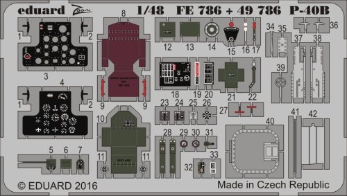 Go to product EDUARD FE786 - 1:48 P-40B