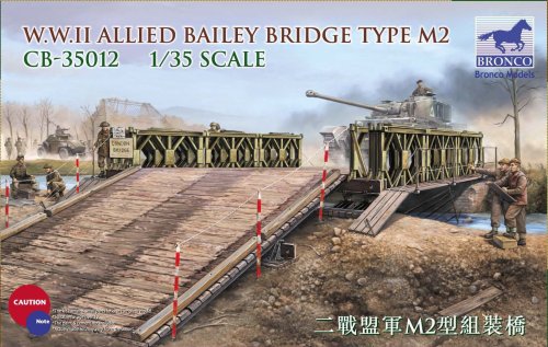 Go to product BRONCO CB 35012 - 1:35 WWII Allied Bailey Bridge Type M2