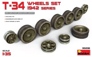 MINIART 35236 - 1:35 T-34 Wheels Set 1942 series