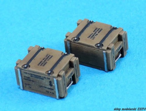 Go to product LEGEND LF1298 - 1:35 WWII Cal.50 Wooden Ammo Crate set (10 pcs)