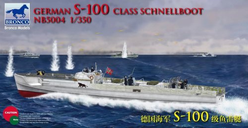 Go to product BRONCO NB 5004 - 1:350 German S-100 Class Schnellboot