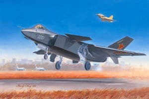 TRUMPETER 01663 - 1:72 Chinese J-20 Mighty Dragon