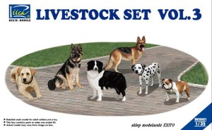 RIICH MODELS 35021 - 1:35 Livestock Set Vol.3