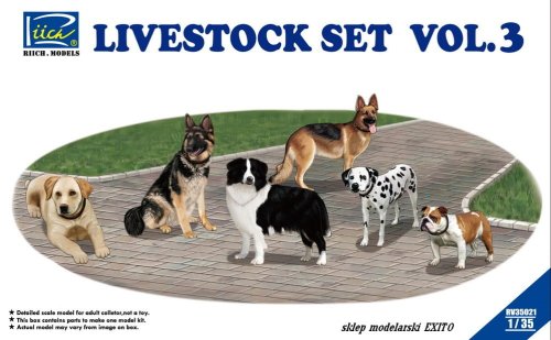 Go to product RIICH MODELS 35021 - 1:35 Livestock Set Vol.3