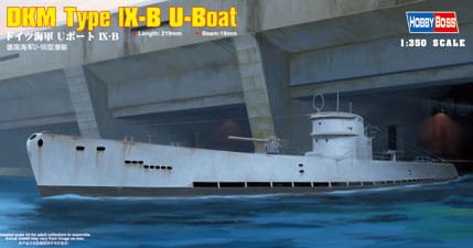 Go to product HOBBY BOSS 83507 - 1:350 DKM Type lX-B U-Boat