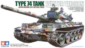 TAMIYA 35168 - 1:35 JDF Type 74 Tank Winter Version