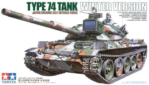Go to product TAMIYA 35168 - 1:35 JDF Type 74 Tank Winter Version