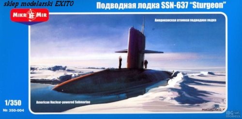 Go to product MIKROMIR 350004 - 1:350 American nuclear submarine SSN-637 Sturgeon