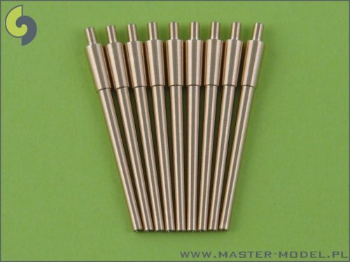 Go to product MASTER SM-350-025 - 1:350 Barrels for American cannons 8in/55 20.3 cm Mark 12