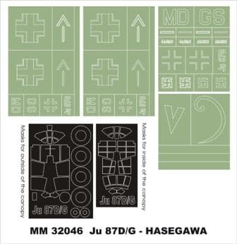 Go to product MONTEX MM32046 - 1:32 Junkers Ju-87 G