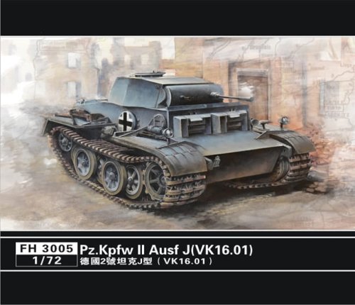 Go to product FLYHAWK 3005 - 1:72 Pz.Kpfw II Ausf J (VK16.01)