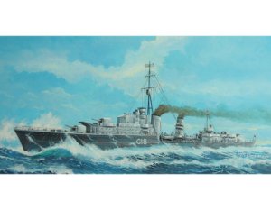 TRUMPETER 05758 - 1:700 Tribal-class destroyer HMS Zulu (F18)1941