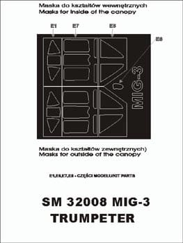 Go to product MONTEX SM32008 - 1:32 MiG-3