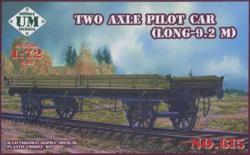 Go to product UNIMODELS 615 - 1:72 Two Axle Long Pilot Car