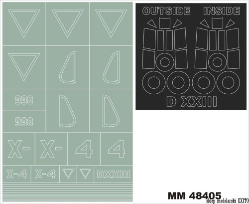 Go to product MONTEX MM48405 - 1:48 Fokker D. XXIII