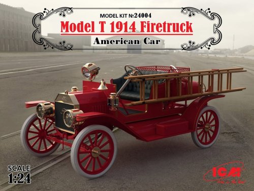Go to product ICM 24004 - 1:24 Model T 1914 Firetruck