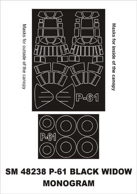 Go to product MONTEX SM48238 - 1:48 P-61 Black Widow